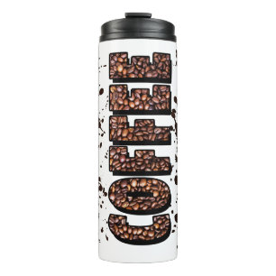 Garrafa Térmica Feijões de café