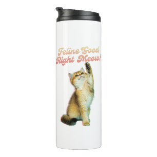Garrafa Térmica Felino Bem Direito Mede Gato Engraçado Cotação Got