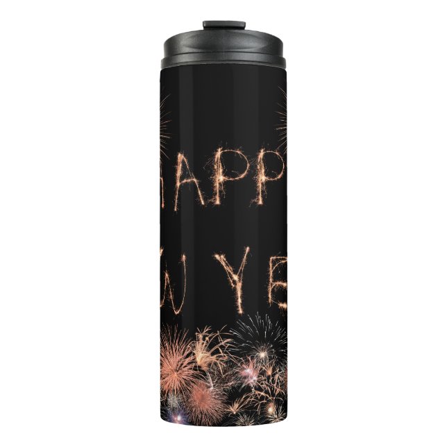 Garrafa Térmica Feliz ano novo (Frente)