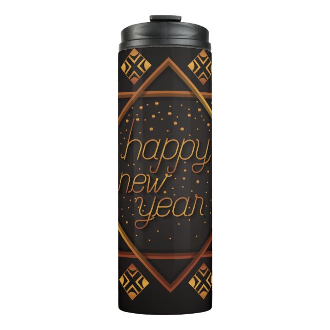 Garrafa Térmica Feliz ano novo (Frente)