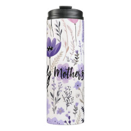 Garrafa Térmica Feliz Dia das Mães Thumbler