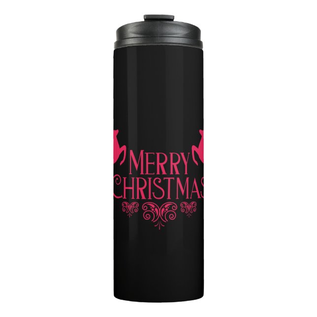 Garrafa Térmica Feliz Natal (Frente)