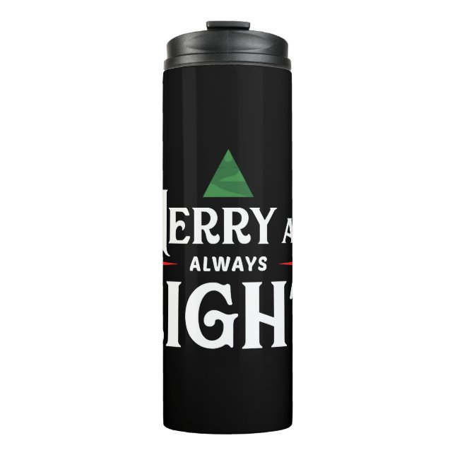 Garrafa Térmica Feliz Natal (Frente)