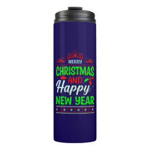 Garrafa Térmica Feliz Natal E Feliz ano novo-61064