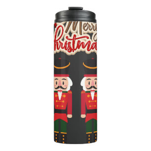 Garrafa Térmica Feliz Natal Noz Festa Festiva Tee