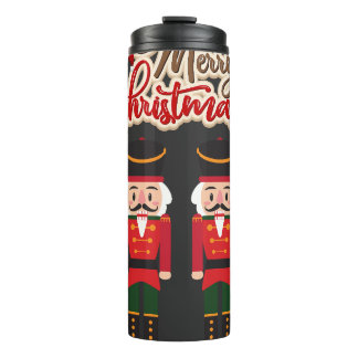 Garrafa Térmica Feliz Natal Noz Festa Festiva Tee