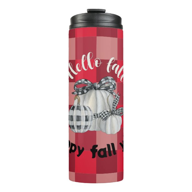 Garrafa Térmica Feliz outono Y (Frente)