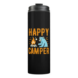 Garrafa Térmica Feliz Urso de Campanha - Campanha de Caminho de Fé