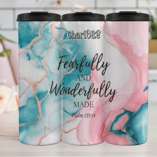 Garrafa Térmica Felizmente Fez Salmo 139:14