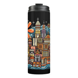 Garrafa Térmica férias numa ilha