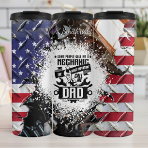 Garrafa Térmica Ferramenta de Sinalizador Americano de Pai Mecânic