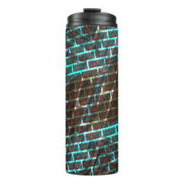 Garrafa Térmica Ferrugem, arranhões, tijolos ou grelha, de cor cas