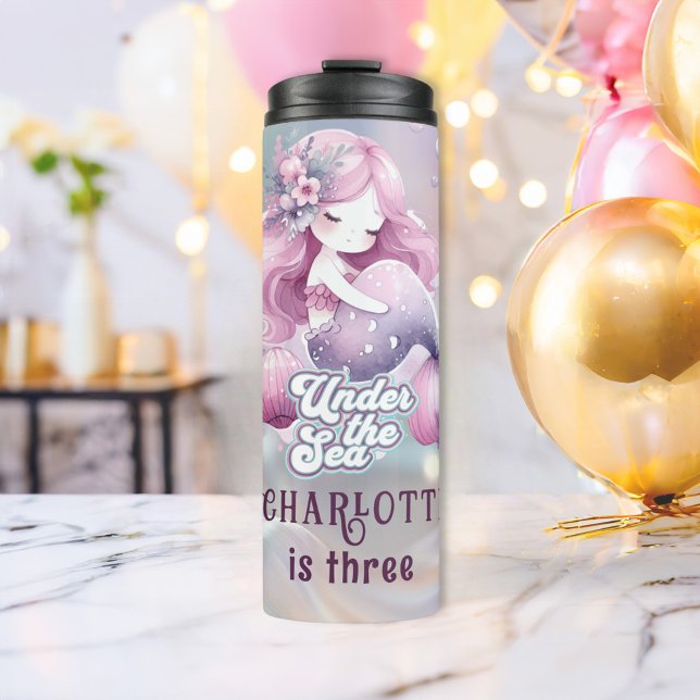 Garrafa Térmica Festa de aniversário Mágica para Crianças de Serei (Criador carregado)