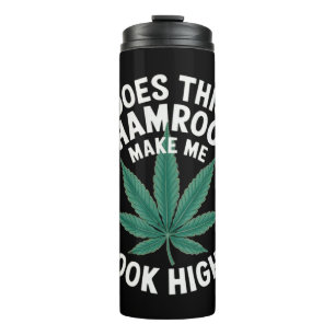 Garrafa Térmica Festa Divertida do Dia de São Patrício para Homens