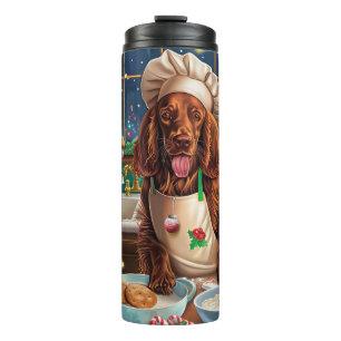 Garrafa Térmica Festas de Natal com Irish Setter: Panificação Fest