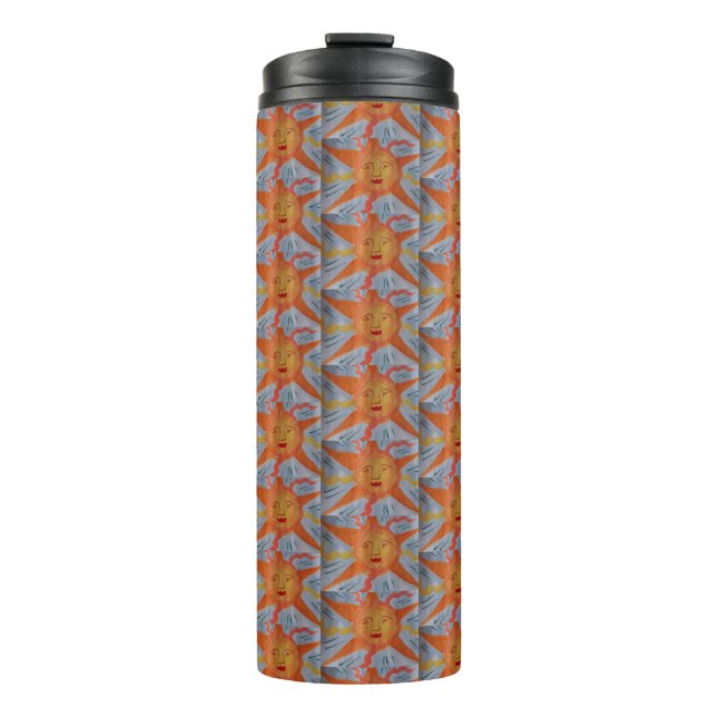 Garrafa Térmica Fiery Sun Thermal Tumbler (Frente)