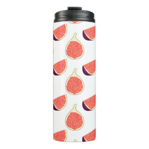 Garrafa Térmica Fig roxo sem costura: padrão colorido