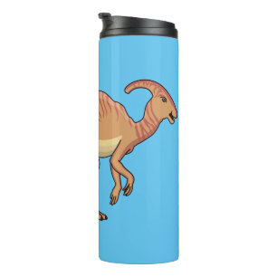Garrafa Térmica Figura de desenho animado do dinossauro do parasau