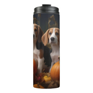 Garrafa Térmica Filhote de Foxhound Inglês Americano Delícia de Ou