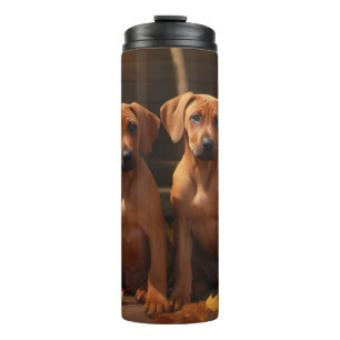 Garrafa Térmica Filhote de Ridgeback Rodeiano Delícia de Outono Ab