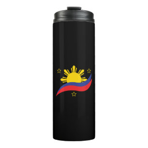 Garrafa Térmica Filipinas: Filipino Pinoy Flag