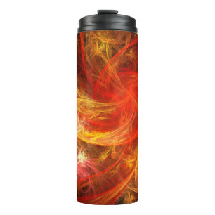 Garrafa Térmica Firestorm Nova Abstrato Art