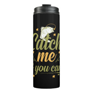Garrafa Térmica Fishing Art Catch Me If You Can