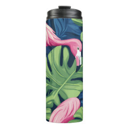 Garrafa Térmica "Flamingo Breeze Plastic Thermos"