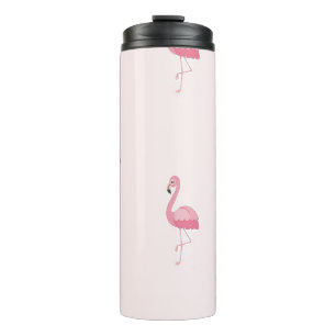 Garrafa Térmica Flamingo cor-de-rosa