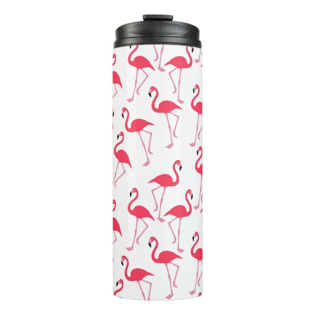 Garrafa Térmica Flamingos Rosa (Frente)