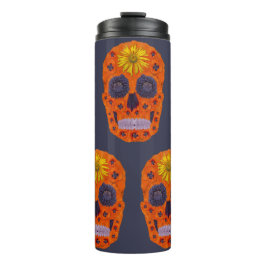 Garrafa Térmica Flor - Caveira 1