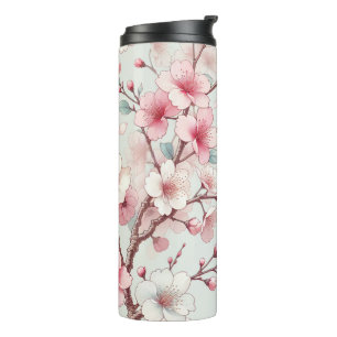 Garrafa Térmica Flor de Cerejeira