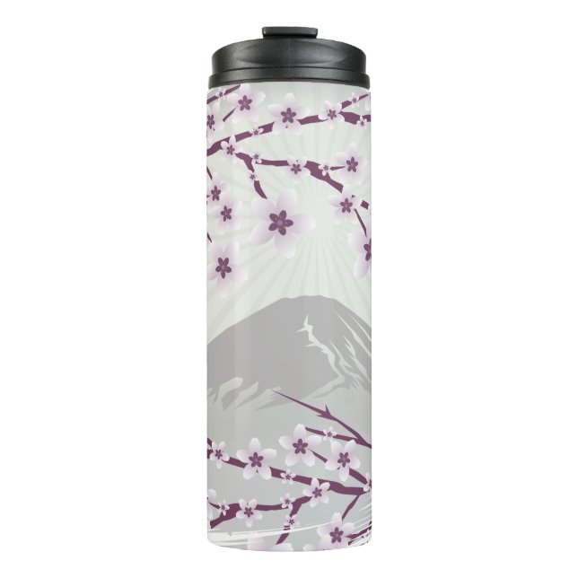 Garrafa Térmica Flor lavanda (Frente)