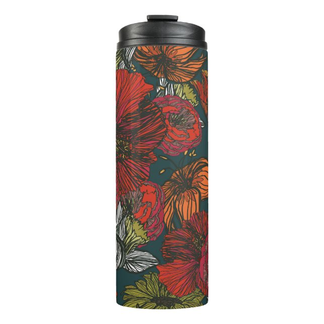 Garrafa Térmica Flor Medley (Frente)