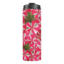 flor rosa de menta branca