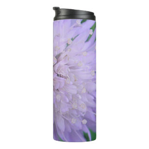 Garrafa Térmica Flor roxa