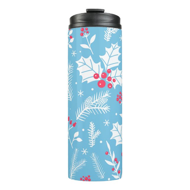 Garrafa Térmica Flora de inverno 2 (Frente)