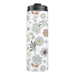 Garrafa Térmica Floral