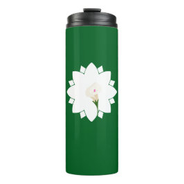 Garrafa Térmica floral