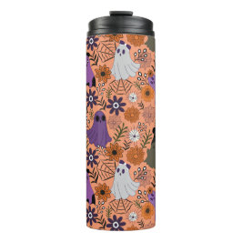 Garrafa Térmica Floral assustador
