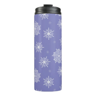 Garrafa Térmica Floral Celestial Fantasia Lavanda