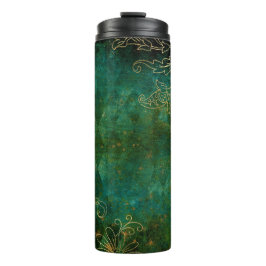 Garrafa Térmica Floral Damask Antigo