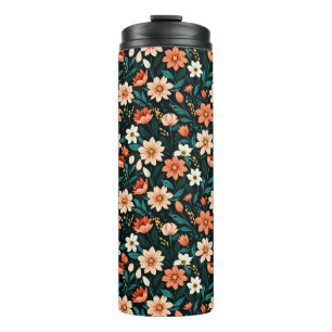 Garrafa Térmica Floral Exótica Fltern-24190