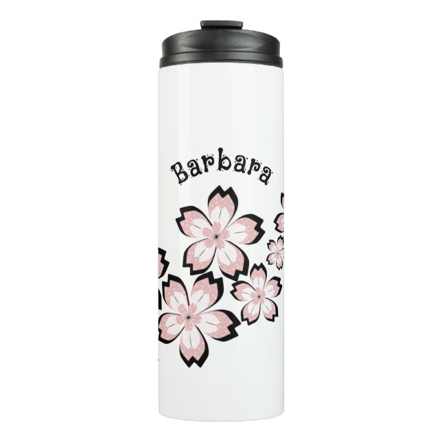 Garrafa Térmica Floral florescente (Frente)