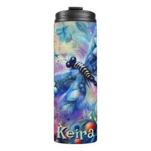 Garrafa Térmica Floral Personalizado por Floral Abstrato