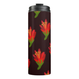 Garrafa Térmica flores