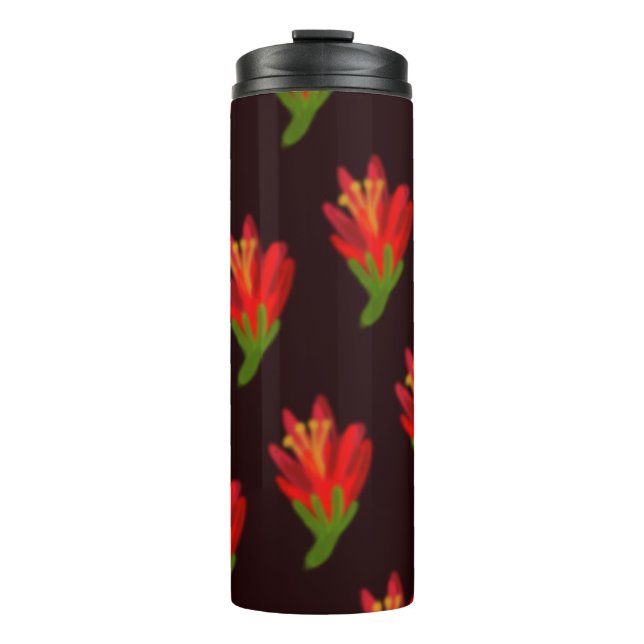 Garrafa Térmica flores (Frente)