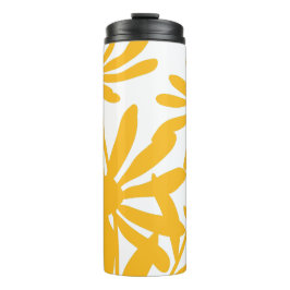 GARRAFA TÉRMICA FLORES AMARELAS