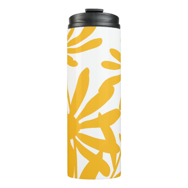 GARRAFA TÉRMICA FLORES AMARELAS (Frente)