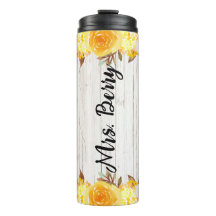 Flores Amarelas de Aquarela